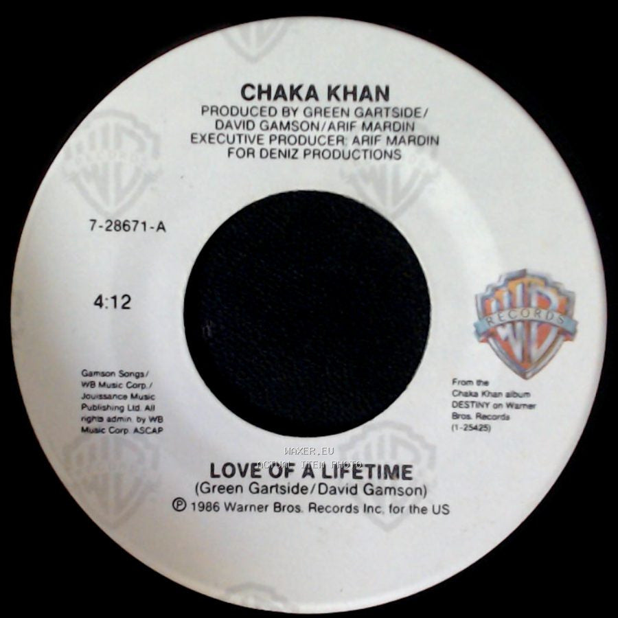 Chaka Khan - Love Of A Lifetime / Coltrane Dreams side A