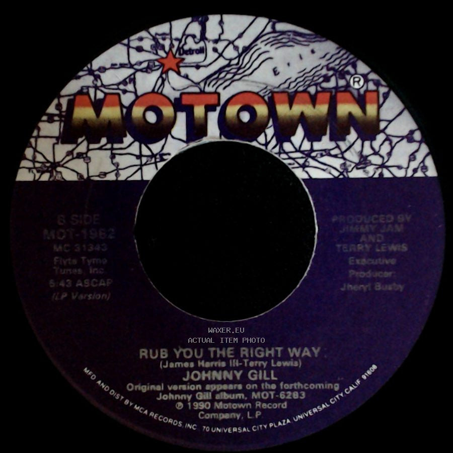 Johnny Gill - Rub You The Right Way / Rub You The Right Way side B