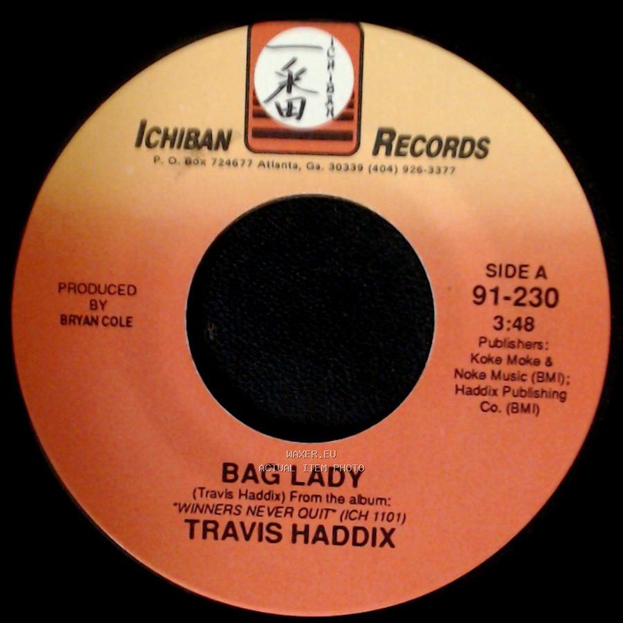 Travis Haddix - Bag Lady / Abused side A