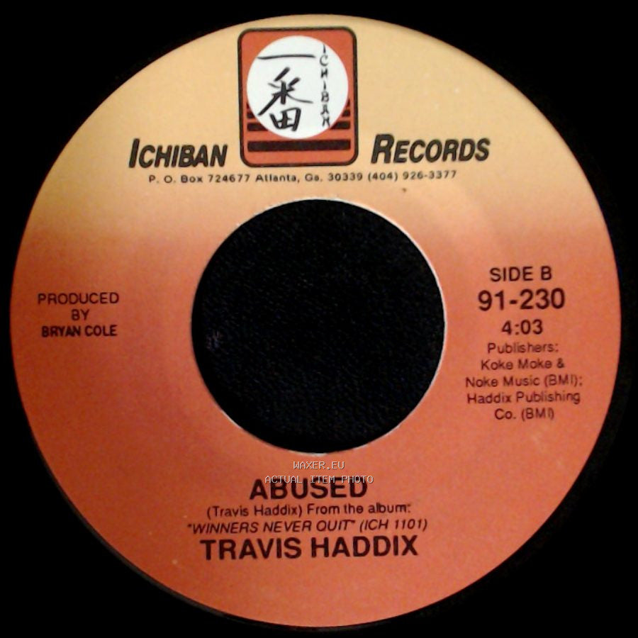 Travis Haddix - Bag Lady / Abused side B