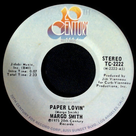 Margo Smith - Paper Lovin' / He Don't Love Here side A
