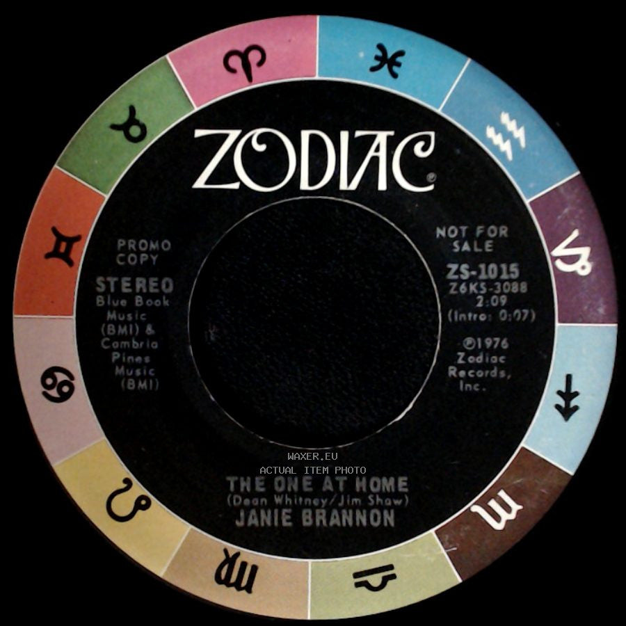 Janie Brannon - The One At Home / The One At Home side A