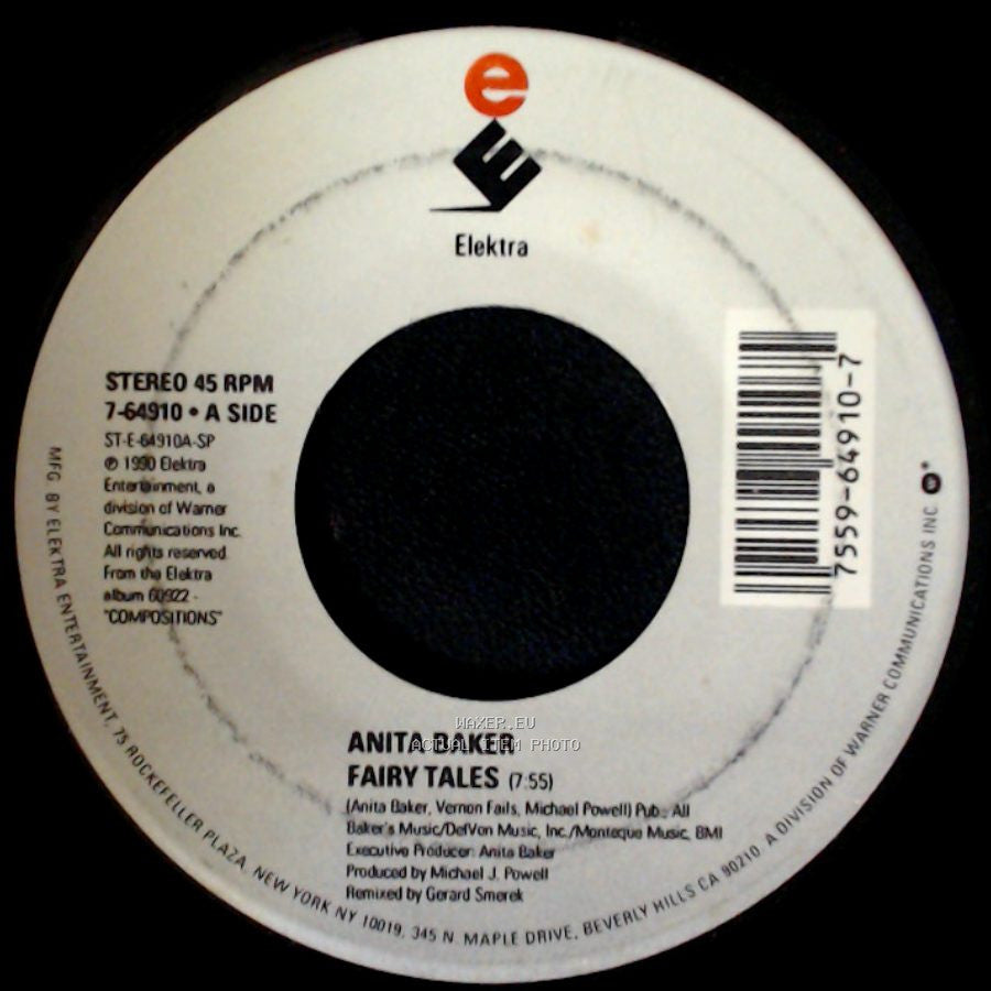 Anita Baker - Fairy Tales / Watch Your Step side A