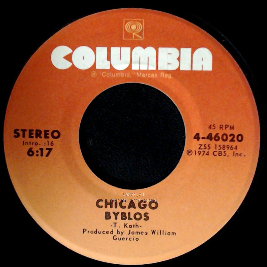 Chicago - Byblos / (I've Been) Searchin' So Long side A