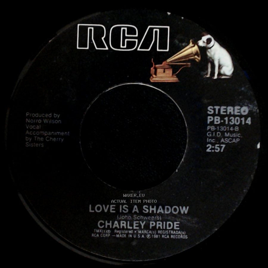 Charley Pride - Mountain Of Love / Love Is A Shadow side B