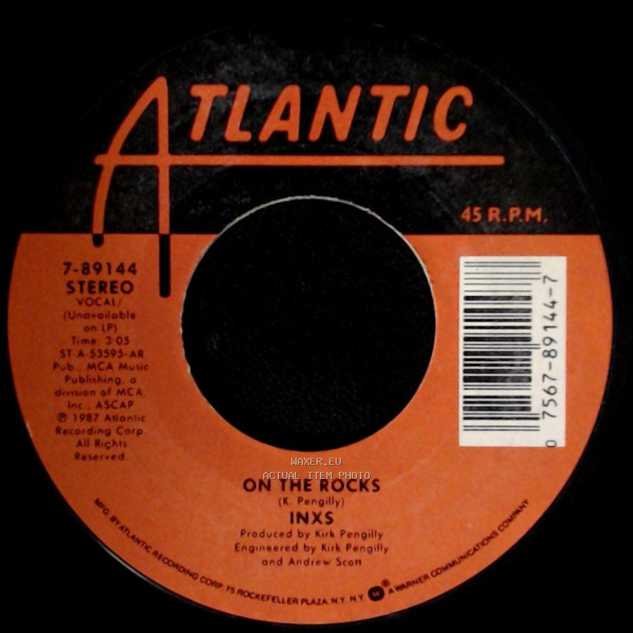 Inxs - On The Rocks / Devil Inside side A