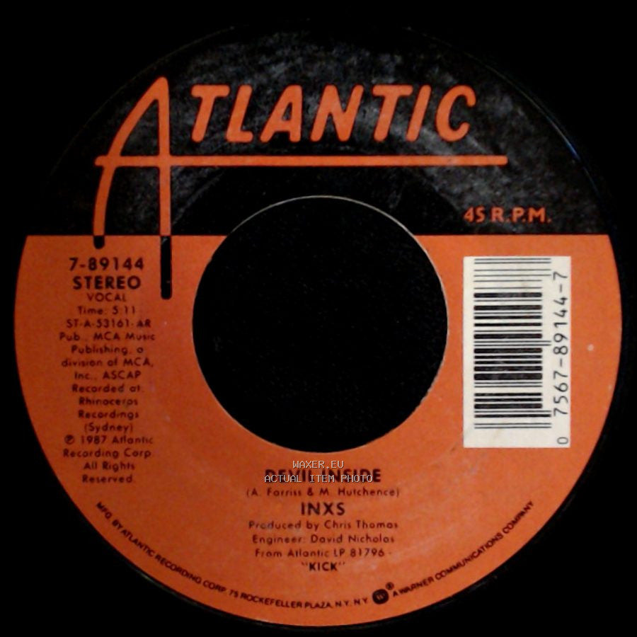 Inxs - On The Rocks / Devil Inside side B