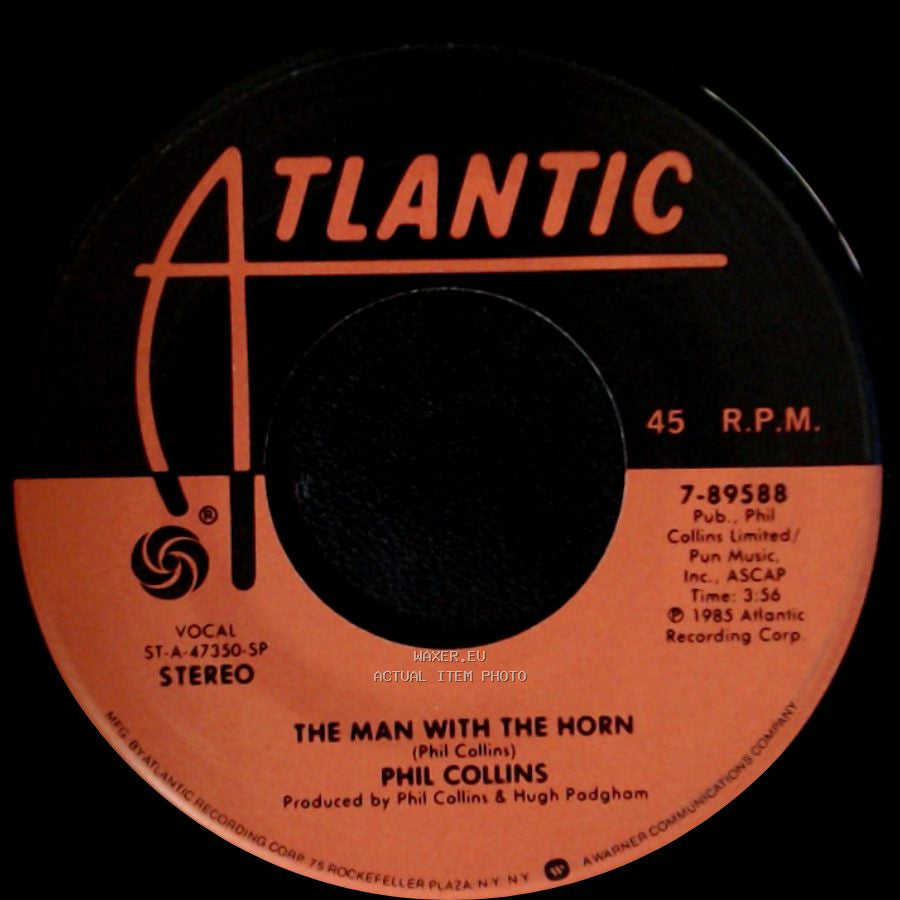 Phil Collins - One More Night / The Man With The Horn side B