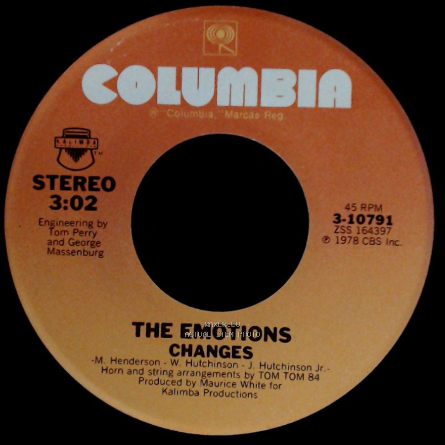 The Emotions - Changes / Smile side A