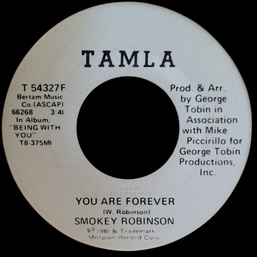 Smokey Robinson - You Are Forever / You Are Forever side B