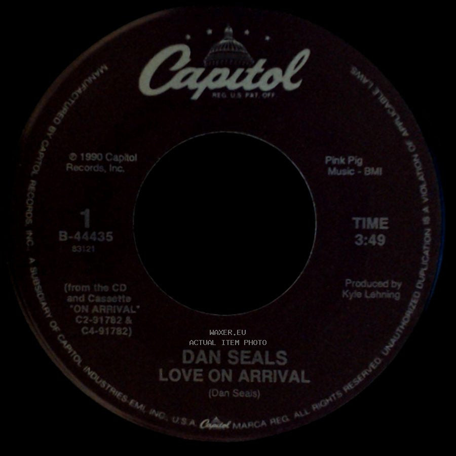 Dan Seals - Those / Love On Arrival side B