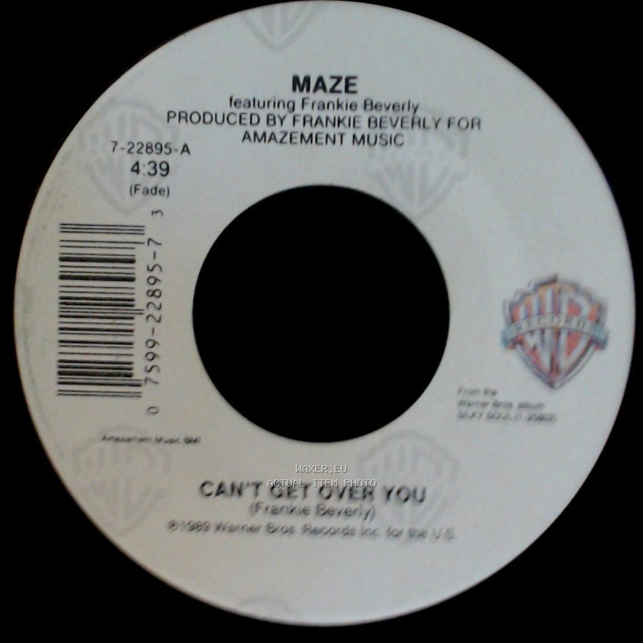 Maze Featuring Frankie Beverly - Can't Get Over You / Africa side A