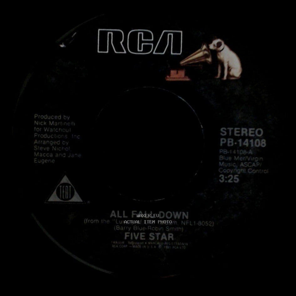 Five Star / Five Star Orchestra - All Fall Down / First Avenue side A