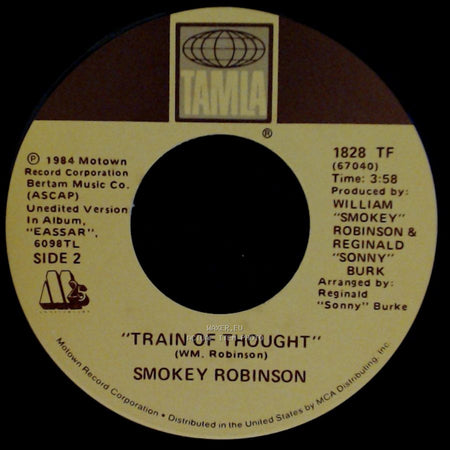 Smokey Robinson - Hold On To Your Love / Train Of Thought side B