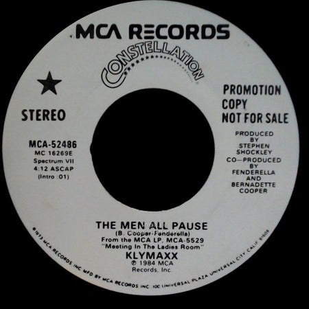 Klymaxx - The Men All Pause / The Men All Pause side A