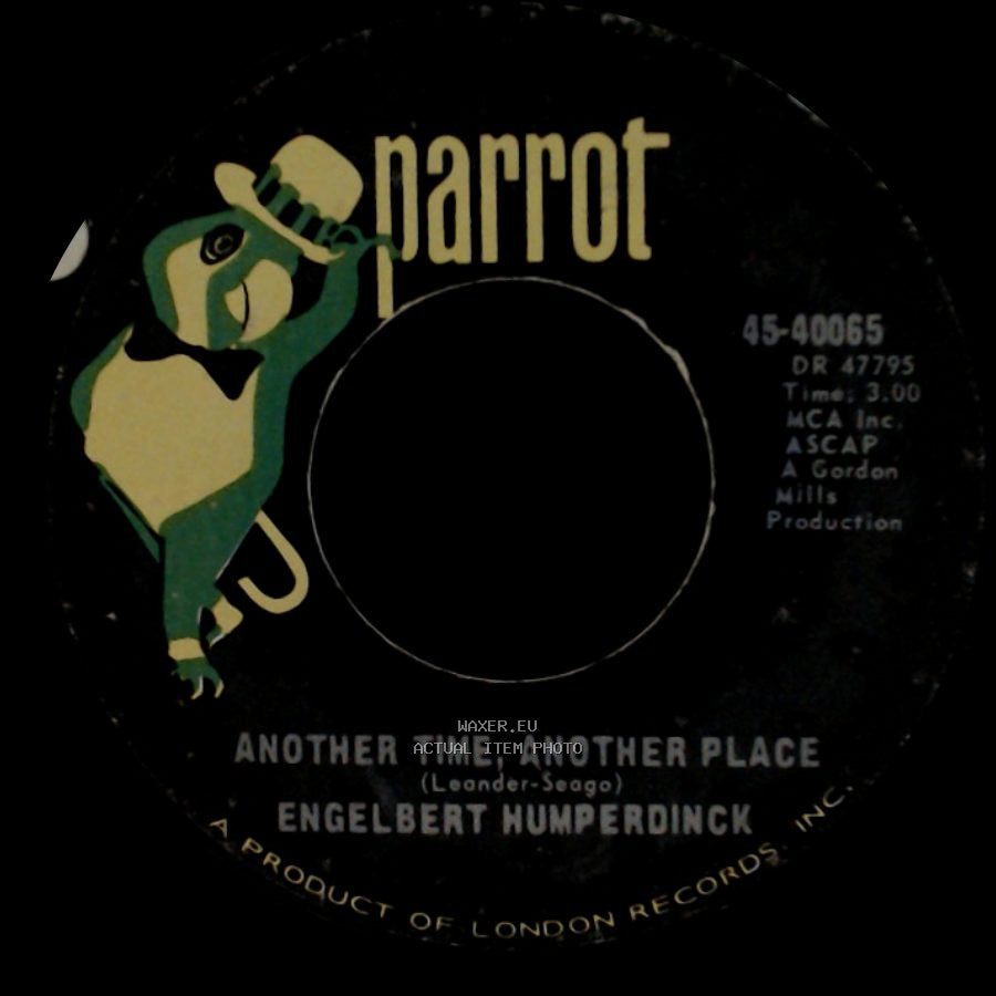 Engelbert Humperdinck - Another Time, Another Place / You're The Window Of My World side A