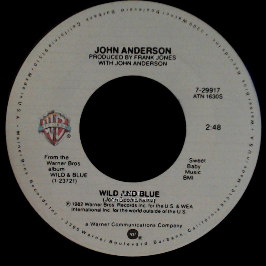 John Anderson - Wild And Blue / Honky Tonk Hearts side A