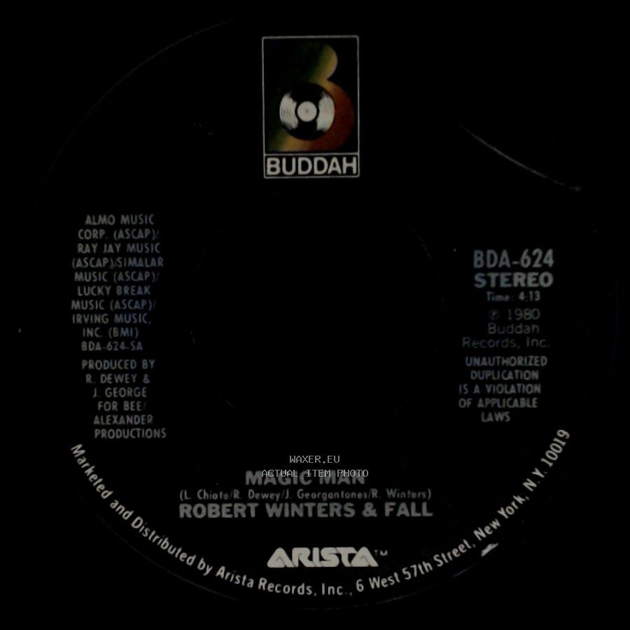 Robert Winters & Fall - Magic Man / One More Year side A