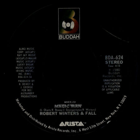 Robert Winters & Fall - Magic Man / One More Year side A