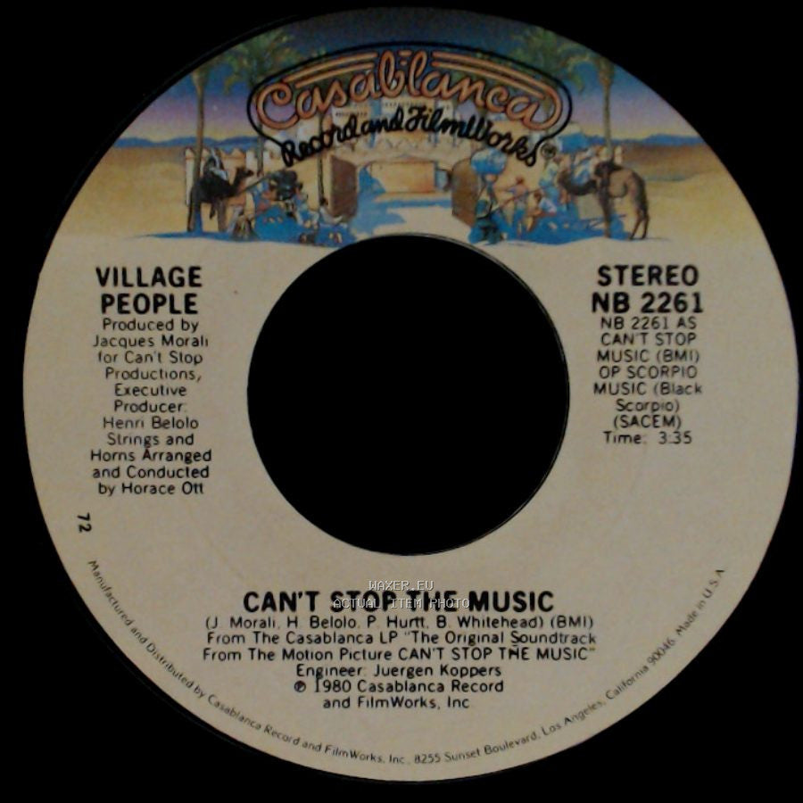 Village People - Can't Stop The Music / Milkshake side A