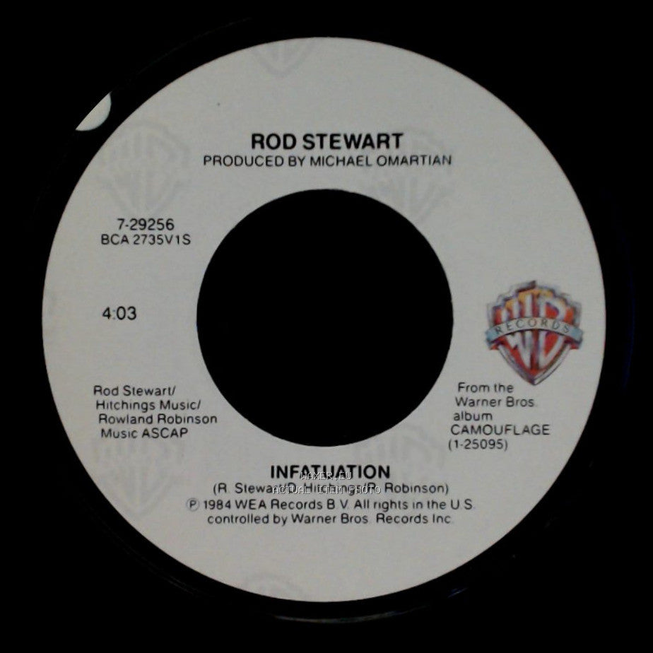 Rod Stewart - Infatuation / Three Time Loser side A