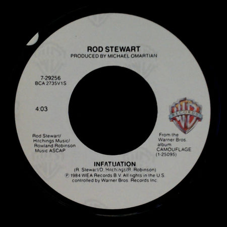 Rod Stewart - Infatuation / Three Time Loser side A
