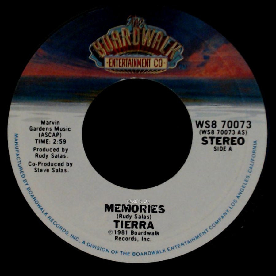 Tierra - Memories / Time To Dance side A