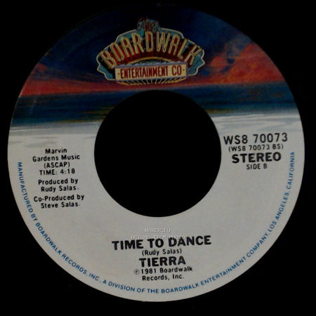 Tierra - Memories / Time To Dance side B
