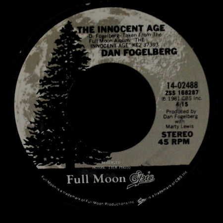 Dan Fogelberg - Hard To Say / The Innocent Age side B