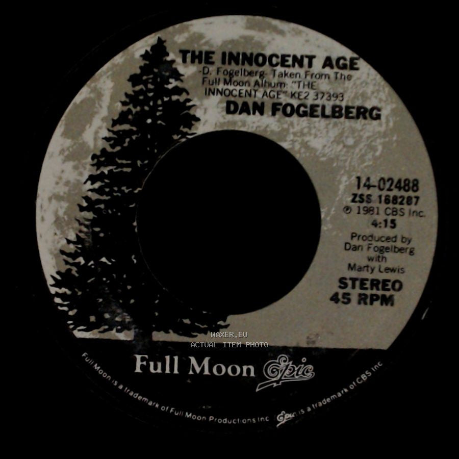 Dan Fogelberg - Hard To Say / The Innocent Age side B