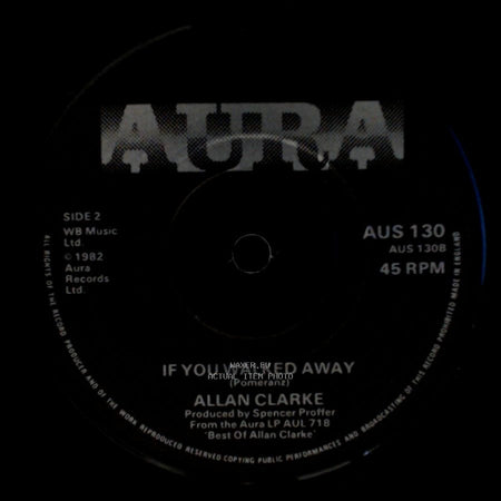 Allan Clarke - Shadow In The Street / If You Walked Away side B