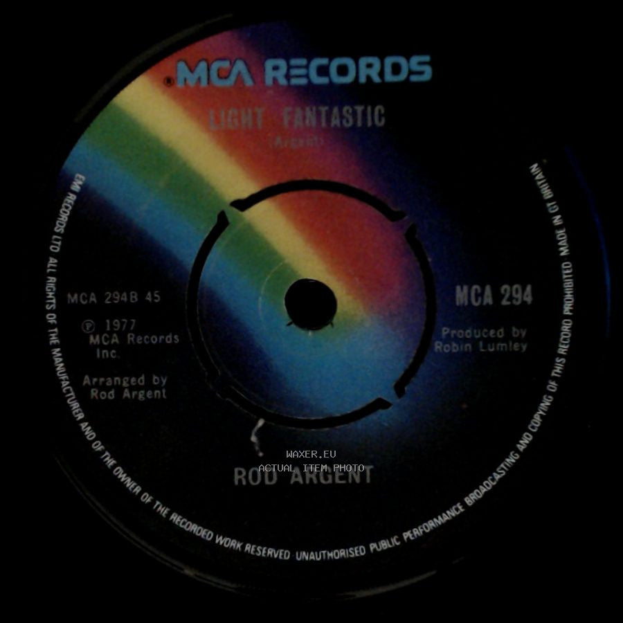 Rod Argent - Light Fantastic (Argent) / Gymnopédies No. 1 side A