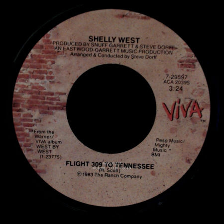 Shelly West - Flight 309 To Tennessee / Sexy Song side A