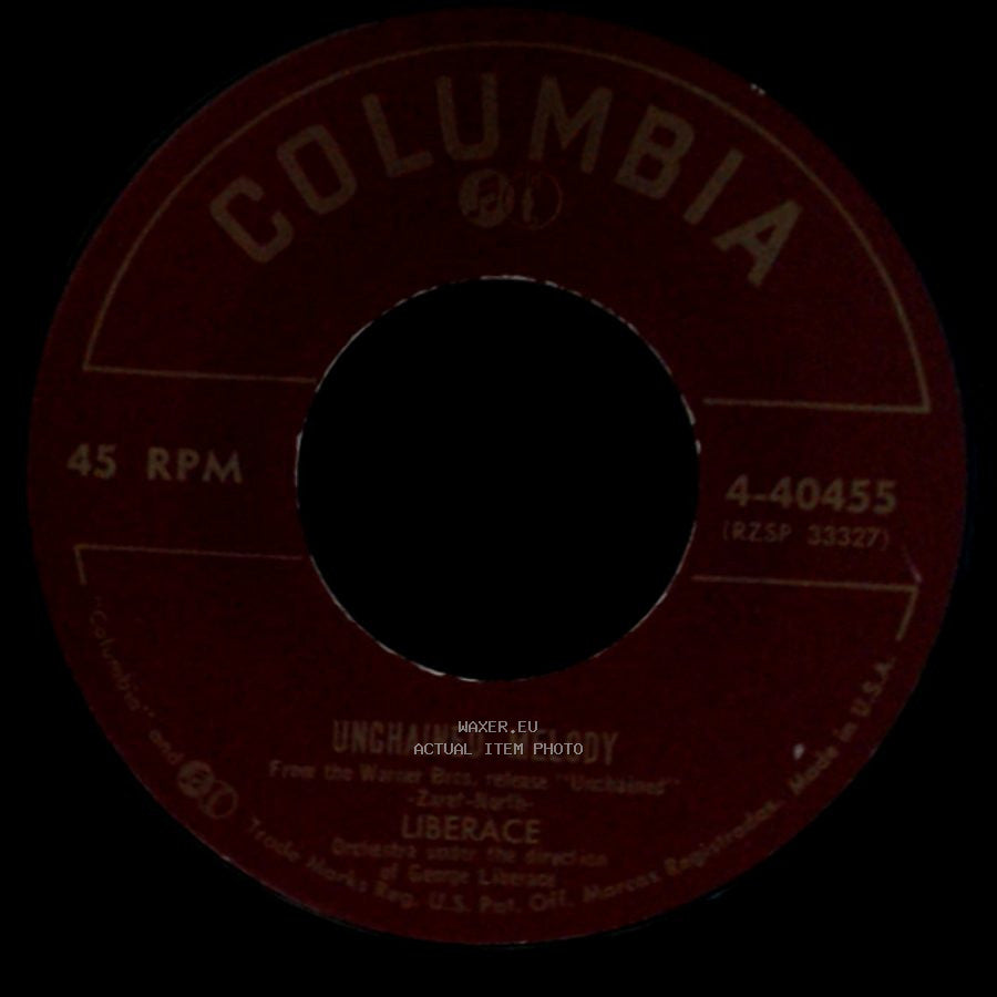Liberace - The Bridges At Toko-Ri (Love Theme) / Unchained Melody side B