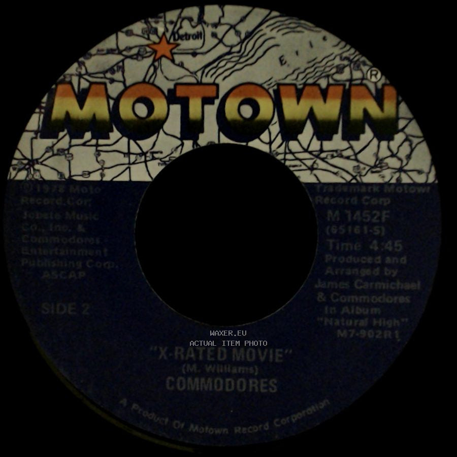 Commodores - Flying High / X-Rated Movie side B