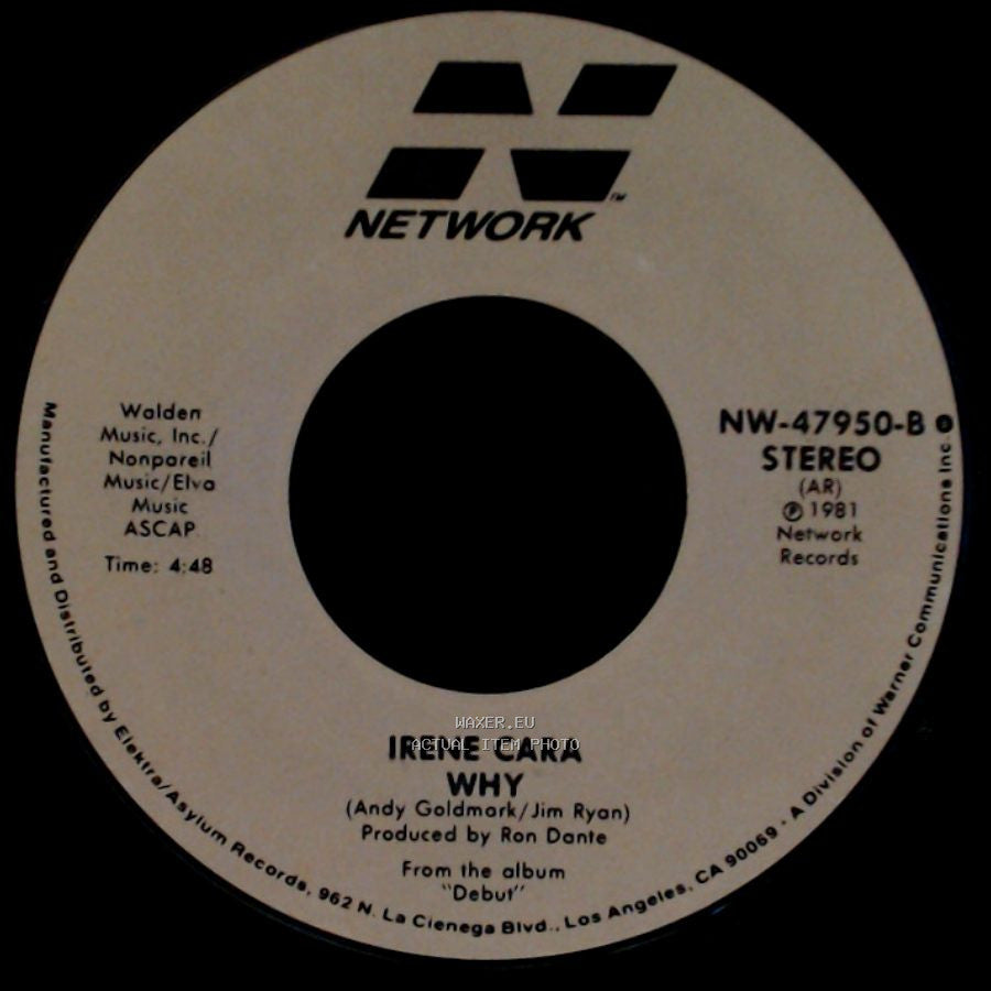 Irene Cara - Why / Anyone Can See side A