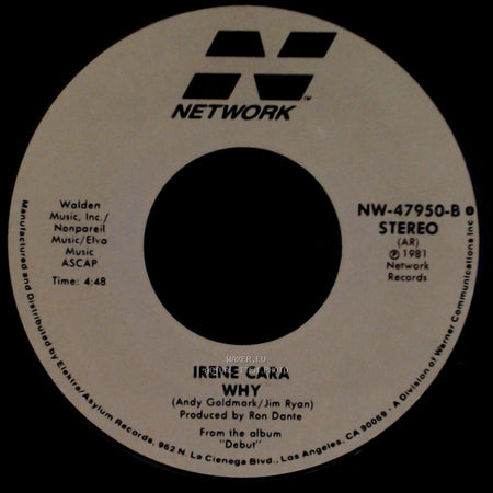 Irene Cara - Why / Anyone Can See side A