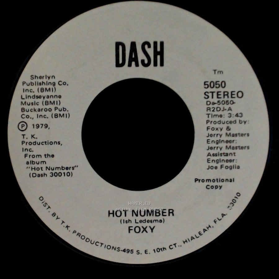 Foxy - Hot Number / Hot Number side A