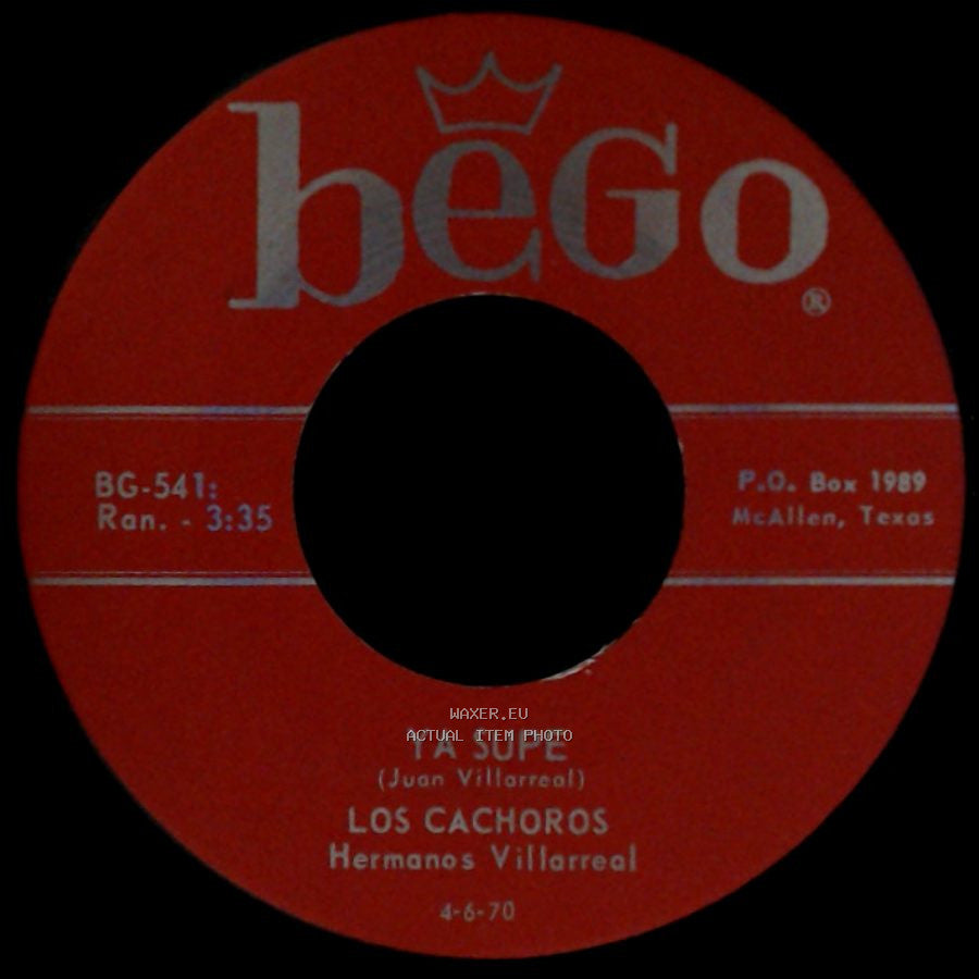 Los Cachoros Hermanos Villarreal - Ya Supe / La Tecolota side A