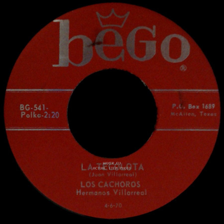 Los Cachoros Hermanos Villarreal - Ya Supe / La Tecolota side B