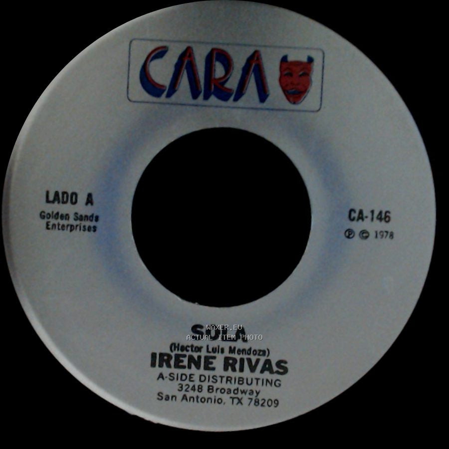 Irene Rivas - Sola / Collar De Penas side A