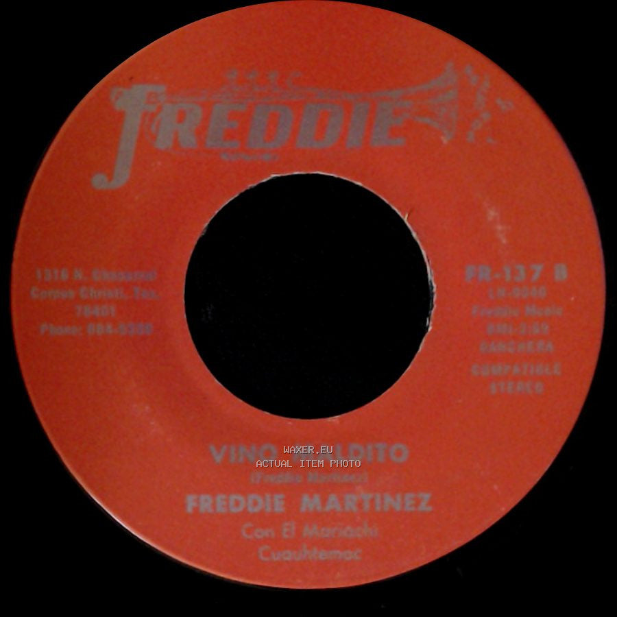Freddie Martinez - Vino Maldito / Farolito De Amor side A