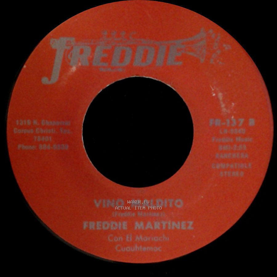 Freddie Martinez - Farolito De Amor / Vino Maldito side B
