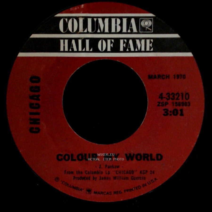 Chicago - I'm A Man / Colour My World side B