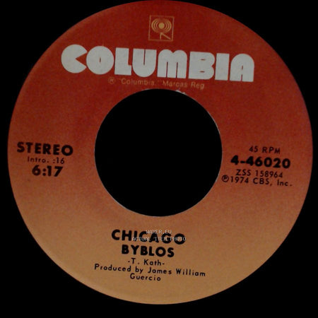 Chicago - (I've Been) Searchin' So Long / Byblos side B