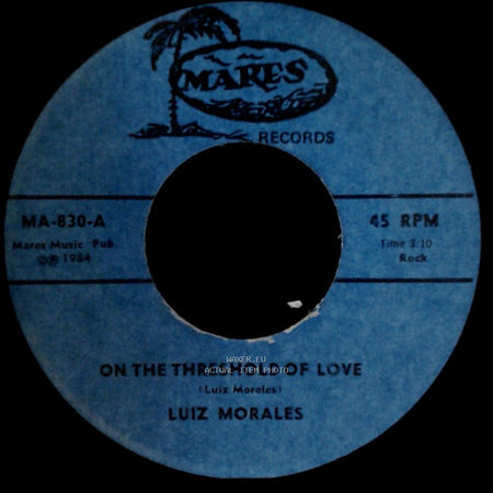 Luiz Morales - 'til I Loved You / On The Threshold Of Love side B