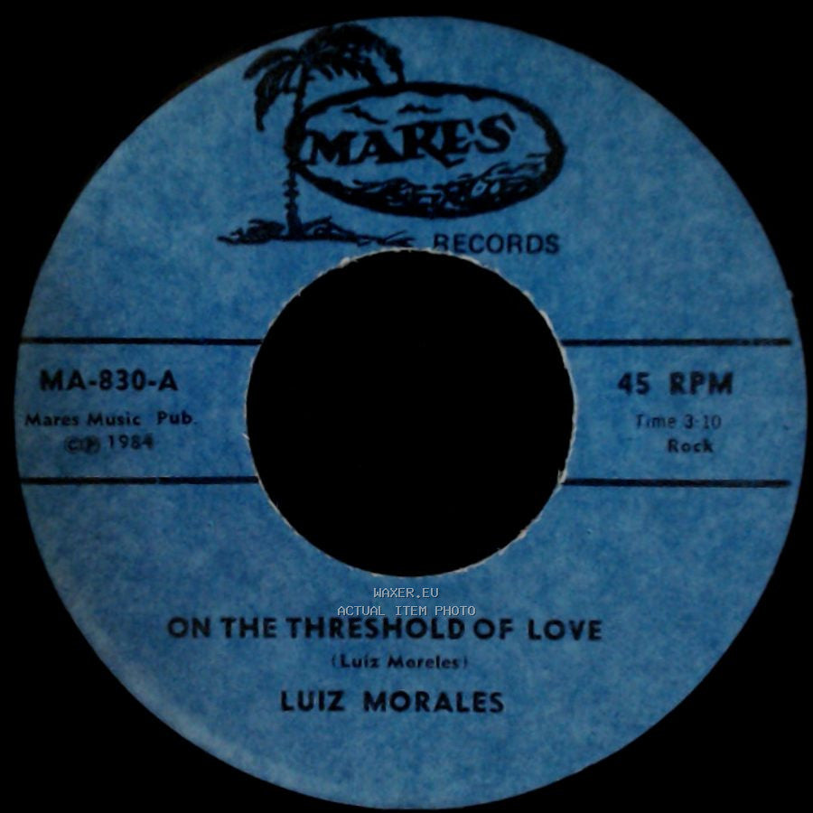 Luiz Morales - 'til I Loved You / On The Threshold Of Love side A