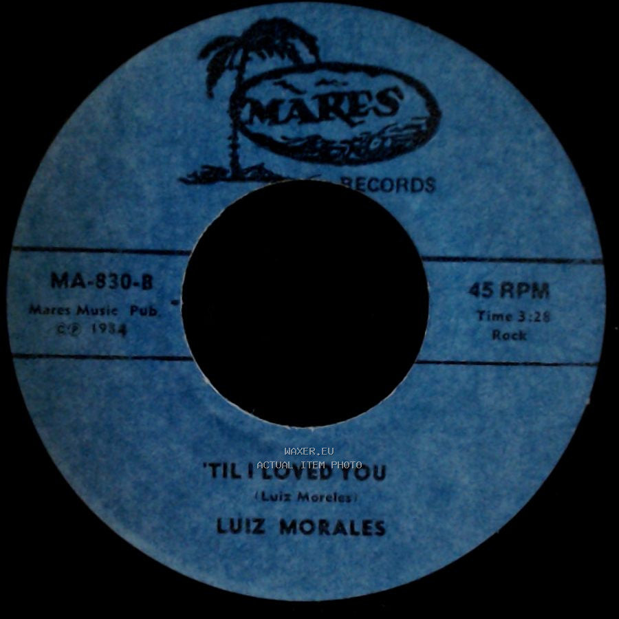 Luiz Morales - 'til I Loved You / On The Threshold Of Love side A