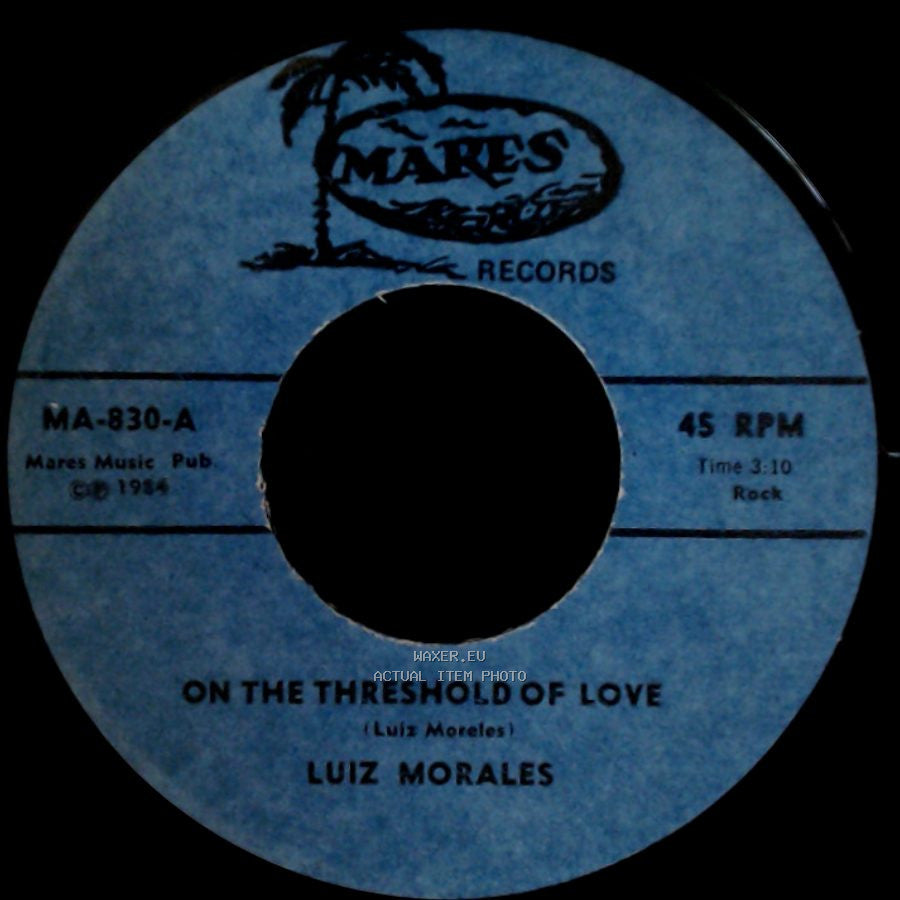 Luiz Morales - 'til I Loved You / On The Threshold Of Love side A