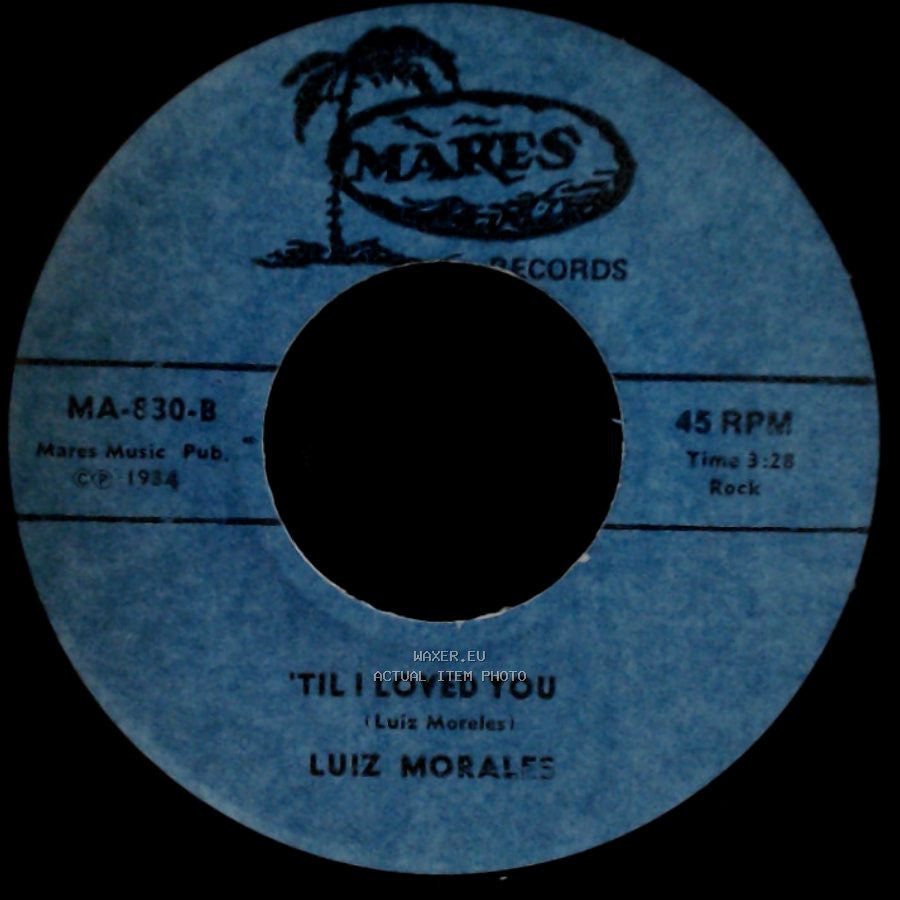 Luiz Morales - 'til I Loved You / On The Threshold Of Love side B